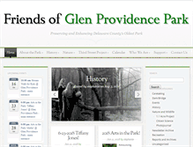 Tablet Screenshot of glenprovidencepark.org